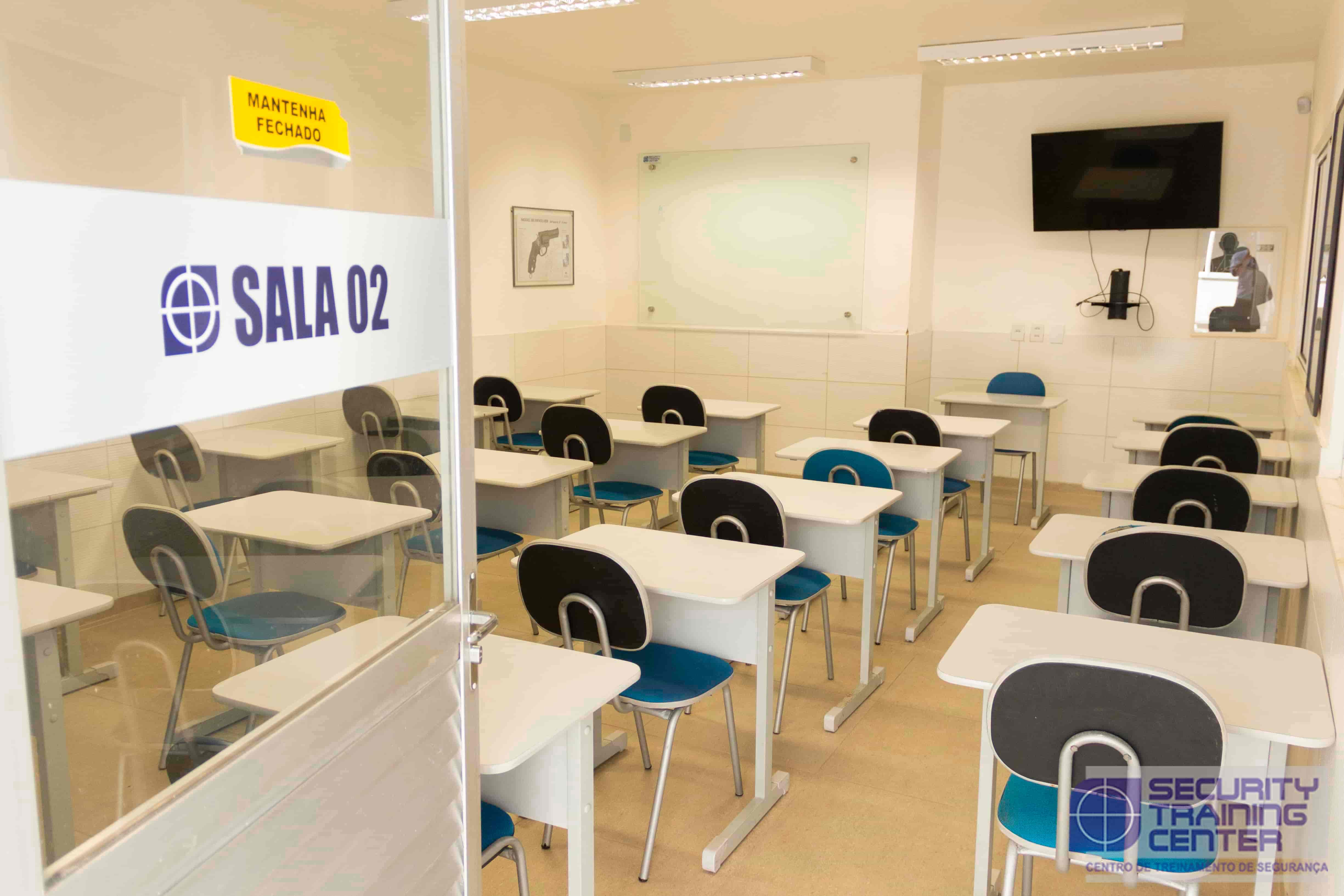 Salas de Aula Climatizadas Security Training Center